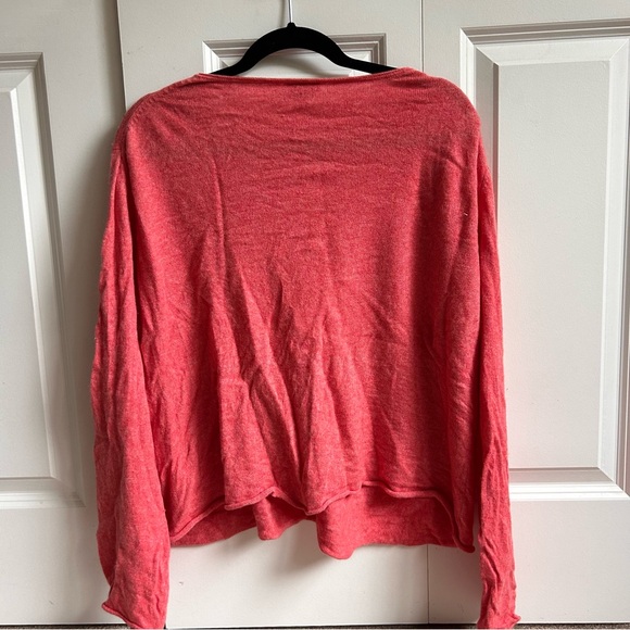 PINK CASHMERE J JILL SWEATER- M - Picture 2 of 4